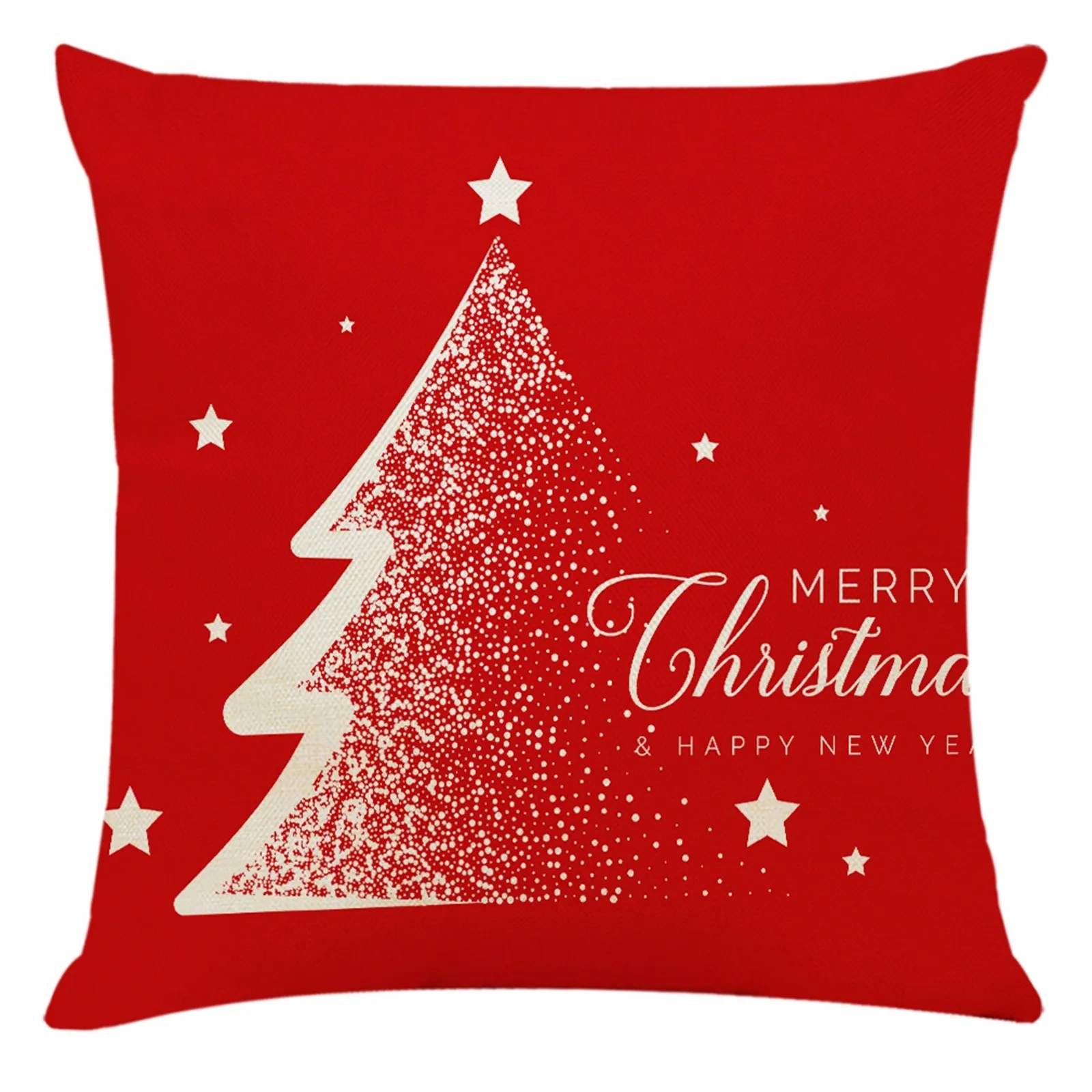 

Pillow Case Christmas Pattern Sofa Car Throw Cushion Cover Home Decor christmas navidad christmas decorations