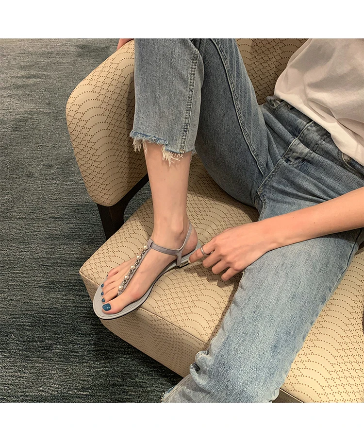 

Ollymurs Women Casual Sandals Fashion Cutouts Women Flip Open Toe Low Wedges Bohemian Summer Shoes Platform