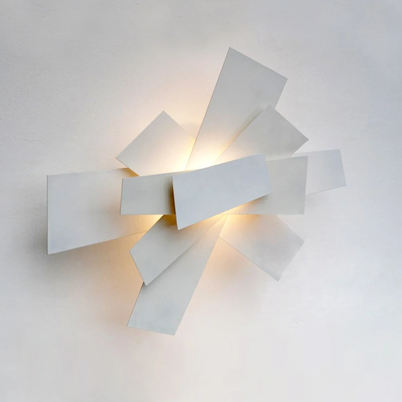 Светодиодный настенный светильник в форме банта акриловое современное бра для