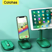 folding phone table stand tablet holder for ipad xiaomi huawei phone tablet portable phone holder ipad tablet desktop stand