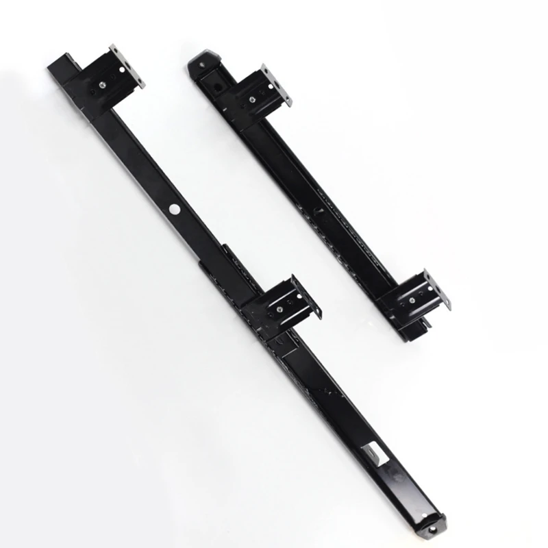 1Pair Heavy Duty Ball Bearing Slides Keyboard Drawer Tray Accessories Furniture Rail Rack with Adjustable Height Bracket | Обустройство