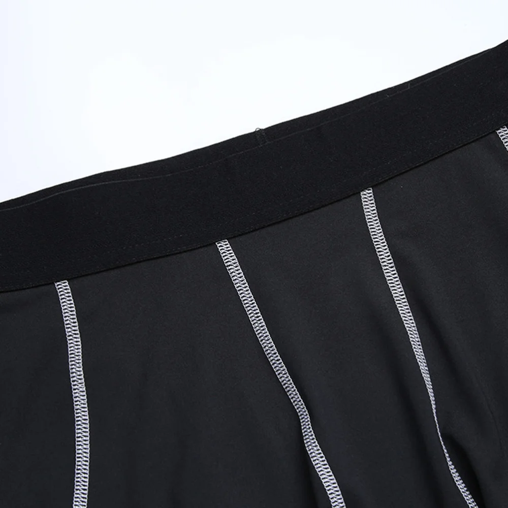

Men's Basketball Leggings Fitness Training Running Tight Pants Practical Male Sports Short Pants for Outdoor (Size)
