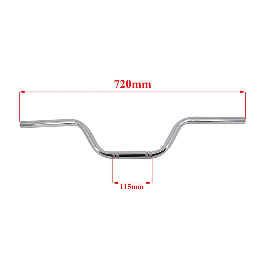 Мотоцикл 22 мм 7/8 дюйма в стиле ретро с ручкой на руль для Harley HONDA YAMAHA Sportster Cafe Racer XL 883