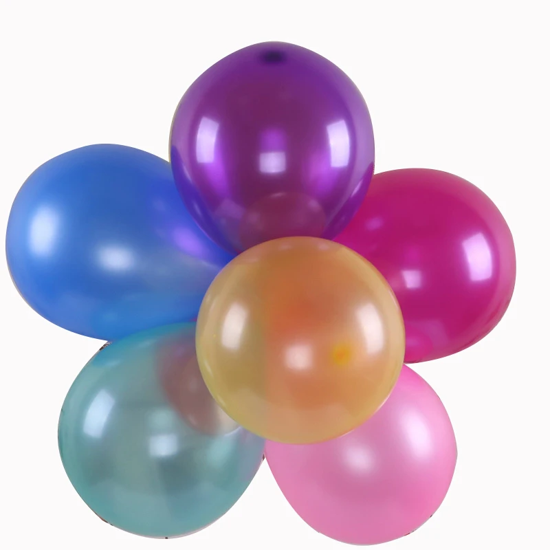 100 шт./пакет/перламутровые латексные воздушные шары/Свадебные украшения