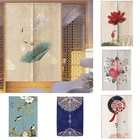 Японские дверные занавески, разделительная Штора для дома, для туалета, кухни, полупанели без дыма