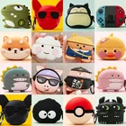 3D чехлы для Bluetooth-гарнитуры с животными для Huawei Freebuds 4i, милый мультяшный Мягкий силиконовый чехол для наушников Freebuds 4i, чехол