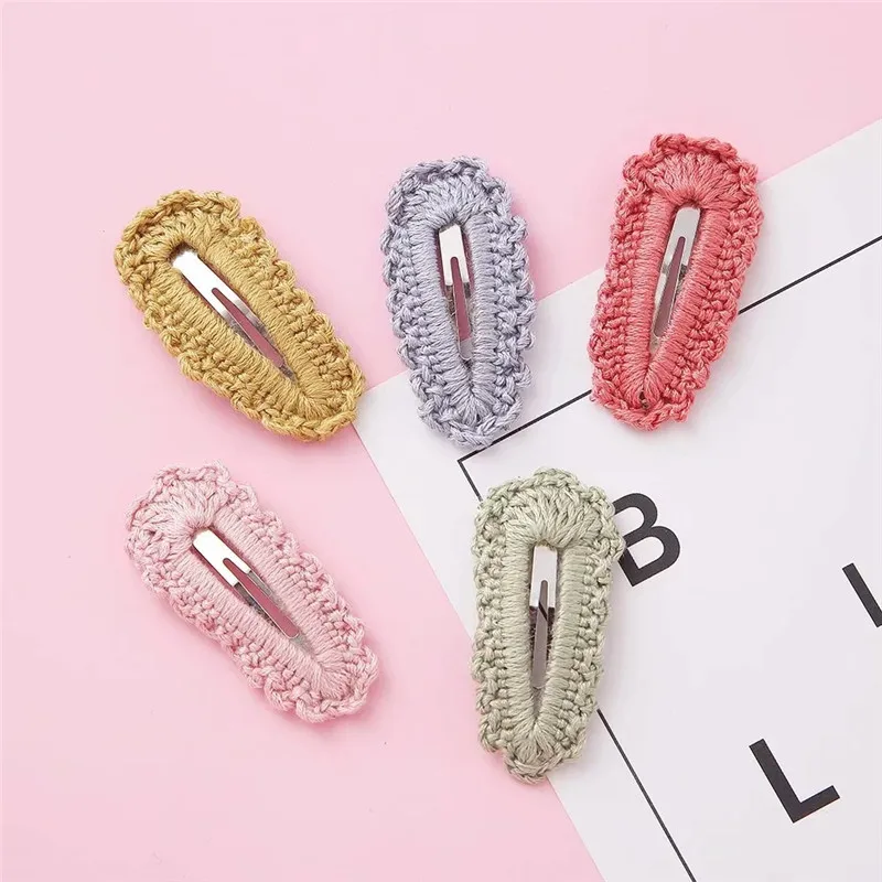 

5 colors Hair Clips for Children Women Kids Baby Girls Snap Hair Clamp Pins Hairpins BB Barrettes Baby Girl Styling Accessories