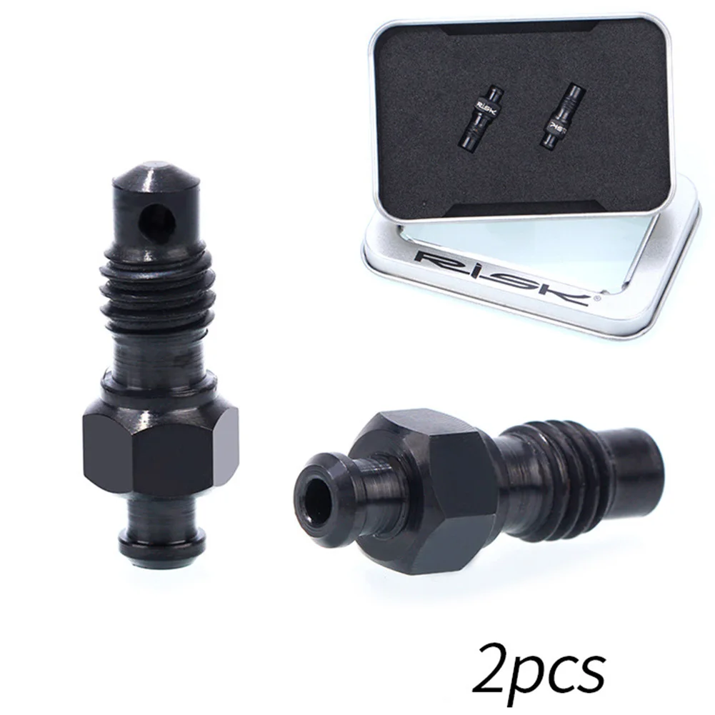 

2pcs/set Titanium Alloy M6 Screw Oil Bleed Screw Oil Disc Brake Caliper Screw Clamp Device Mtb Oil Brake Lever Bolt Cycling Part