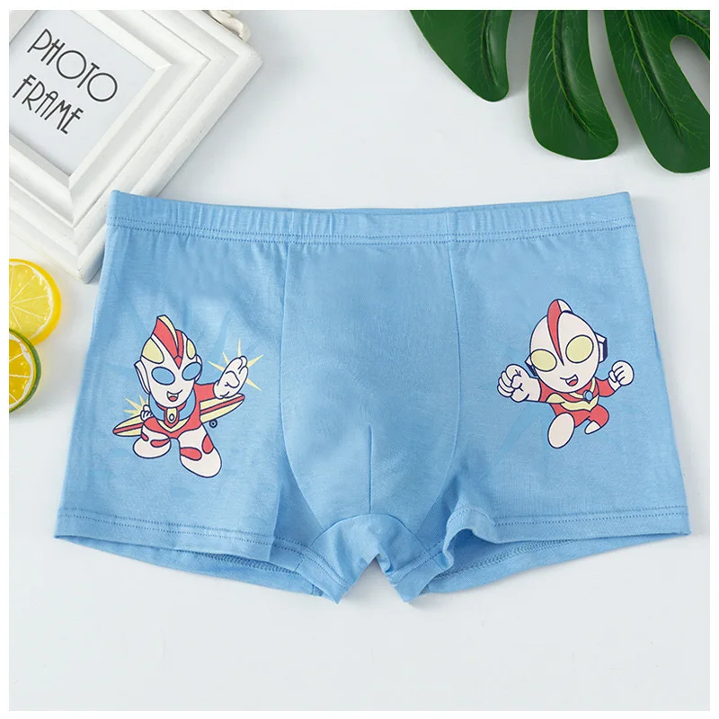 

Children's Cotton Boxer Shorts Boys Print Breathable Shorts panties cotton Kids Panties 5 Pieces 1 Lot PT18
