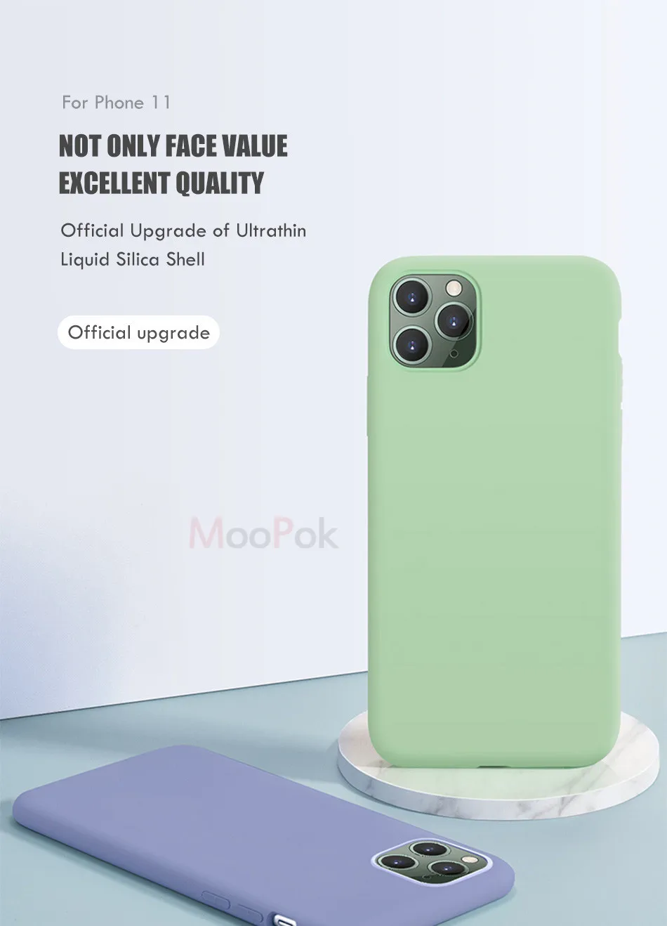 Тонкий мягкий чехол Moopok для iPhone 7, 8, 6 Plus, 11, жидкий силиконовый чехол, карамельный цвет, Coque Capa для iPhone X, Xs, 11 Pro, чехол для MAX XR