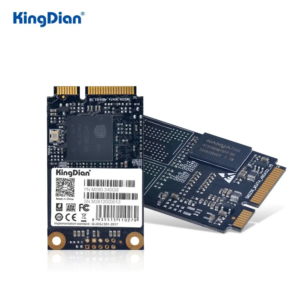 

KingDian mSATA SSD 120GB 240GB 480GB 1TB MSATA Internal Solid State Hard Drive For Computer Desktop Laptop