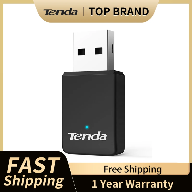 USB-адаптер Tenda U9 2 4 Мбит/с 802 11G и быстрое подключение высокоскоростная сетевая