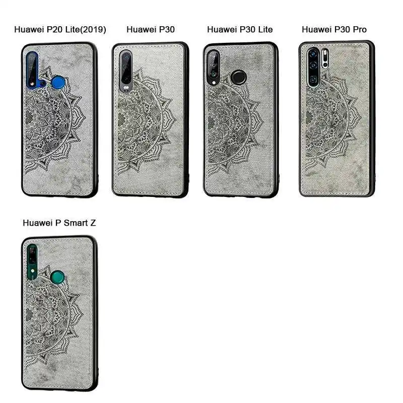 

Fashion Datura Pattern Magnetic Soft Case For Huawei P30 P20 Lite 2019 P30 Pro P Smart Z Phone Case Cover
