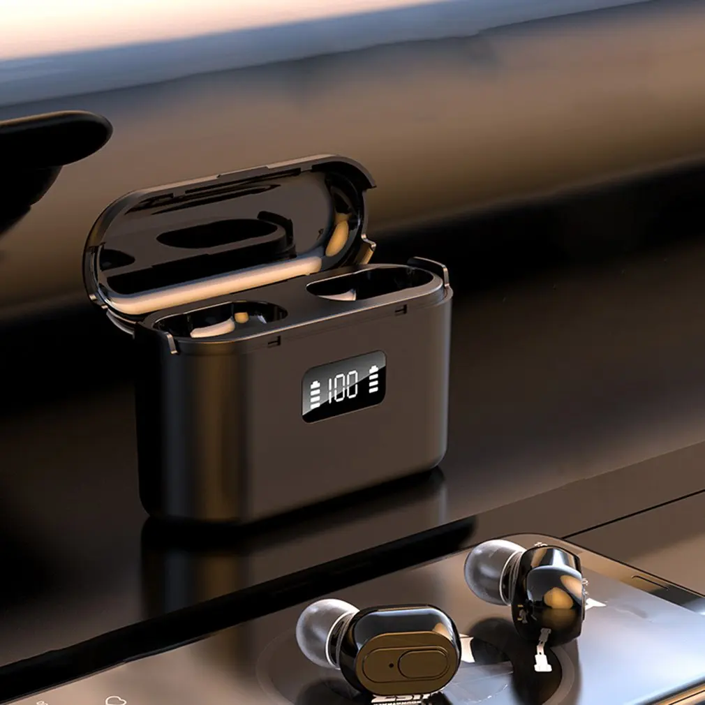 Беспроводная стереогарнитура J22 с цифровым дисплеем функция вызова NFC голосовое