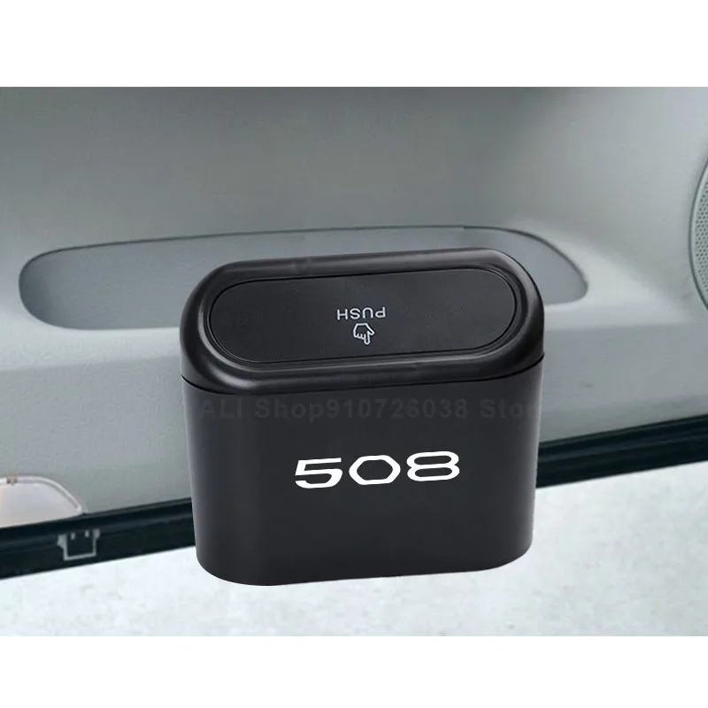 

Контейнер для мусора автомобильный для Peugeot 508, контейнер для хранения мусора и пыли без запаха, органайзер, мусорный контейнер, аксессуары д...