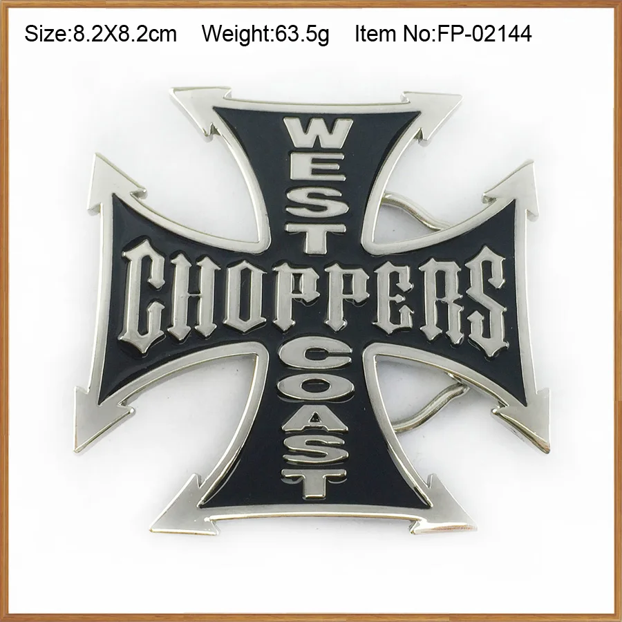 Buckleclub wholesale zinc alloy west coast chopper cross jeans gift cowboy belt buckle FP-02144 with 4cm width loop | Дом и сад