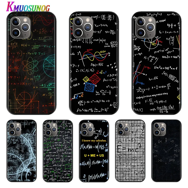 

Math Equation Formula Theorem For Apple iPhone 12 11 XS Pro Max Mini XR X 8 7 6 6S Plus 5 SE 2020 Phone Case