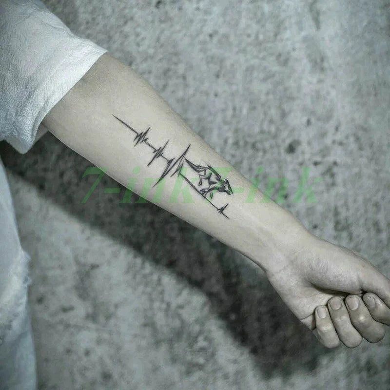 Водонепроницаемые наклейки с искусственными татуировками для мужчин и