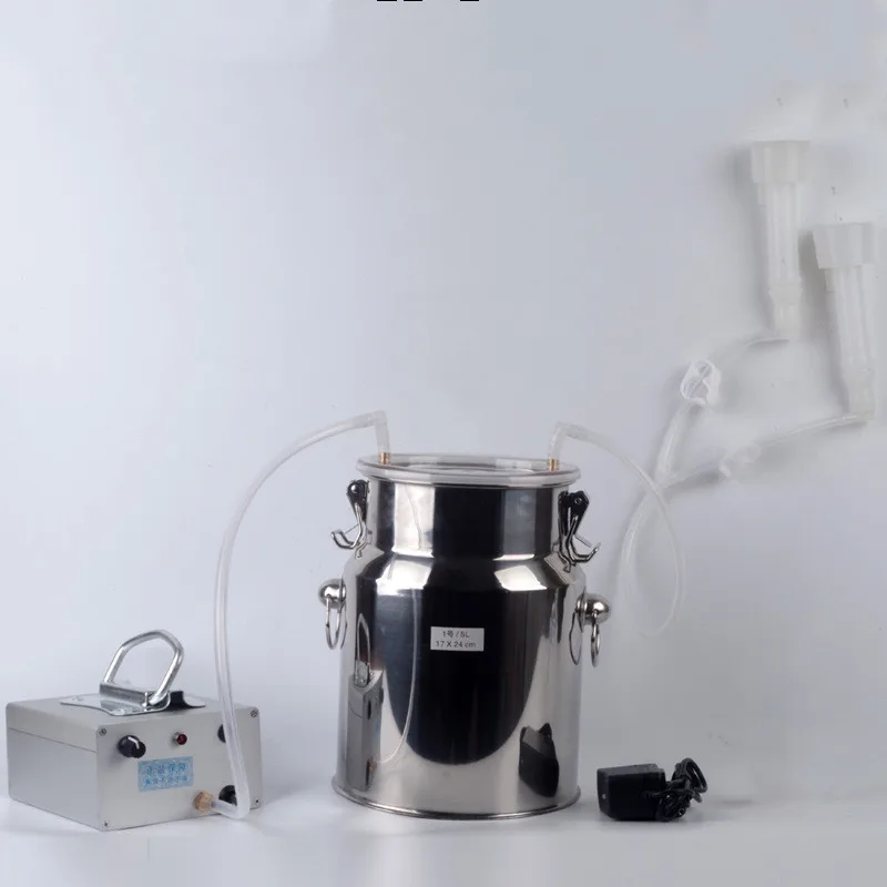 Электрическая Доильная машина для крупного рогатого скота 5 л ведро из