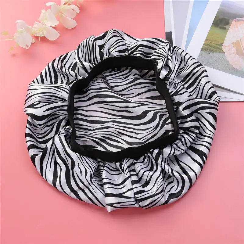 1 шт. ночная рубашка широкая боковая эластичная шапочка для сна шапка выпадения