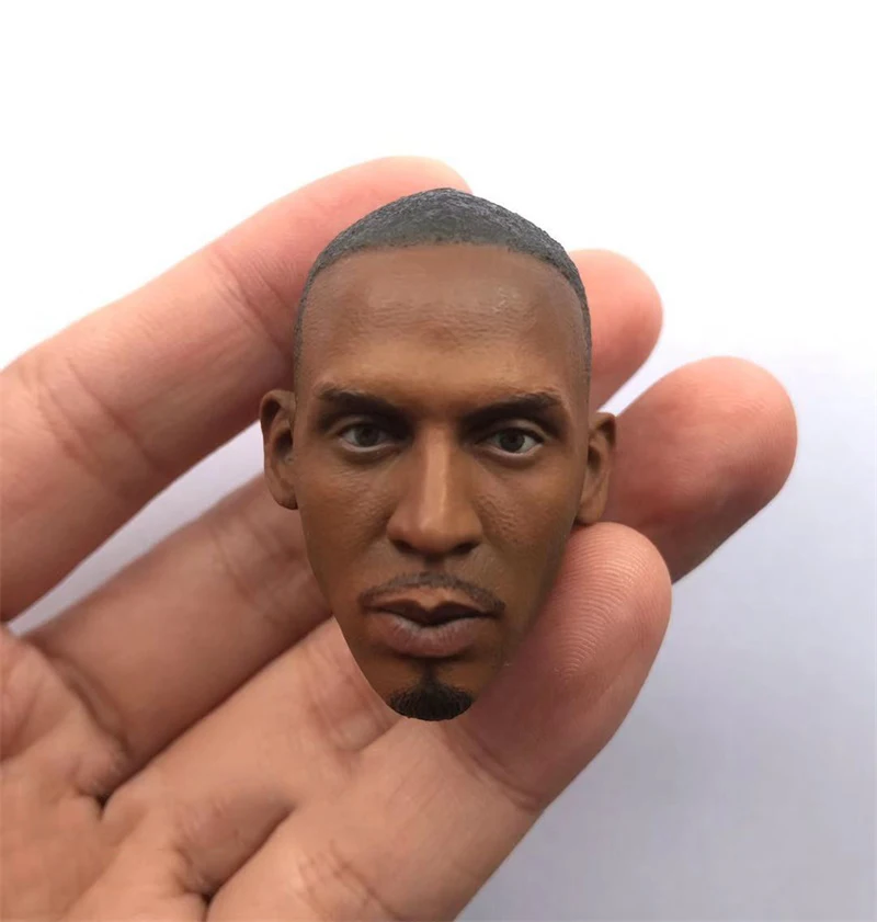 

For Fans Collection Scale 1/6th Basketball Man Hardaway Superstar Player Head Sculpture For Mostly 12inch Doll Soldier Collect