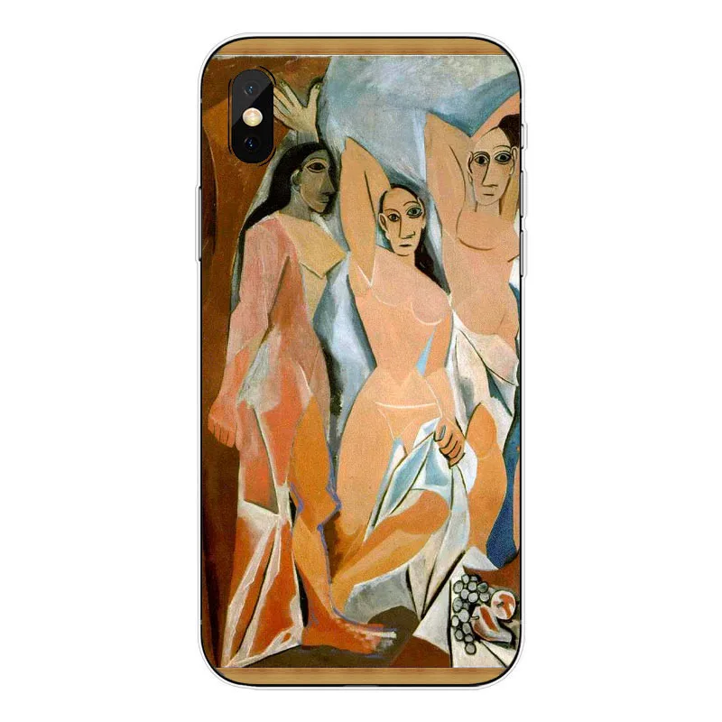 Пабло Пикассо chorando Menina чехол для iphone X XR XS Max 6 5 8 7 mais Caso Pintura A Oleo Casos De Telefone de Жесткий