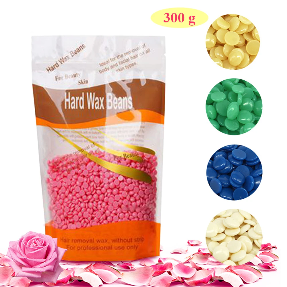

300g/pack 10 kinds Wax For Depilation Hair Removal Cream Wax Beans Depilatory Hot Women Bikini Brazilian No Strip Hard Waxing