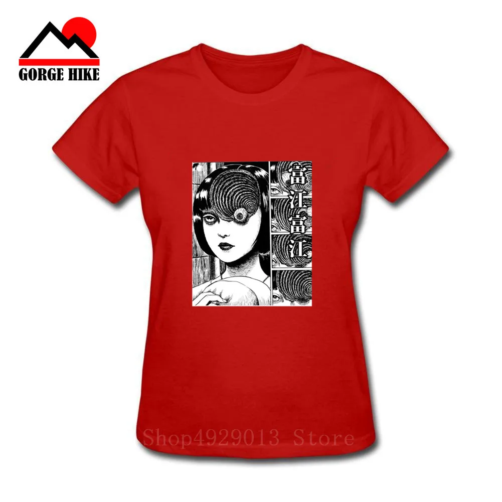 Футболка Junji Ito Tomie 3D для девушек с японским Аниме Манга Япония оску искусственный