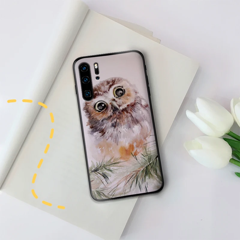 For huawei honor 7X 8X 8C NOTE 10 Luxury fashion starry owl VIEW 20 7C 5.99IN 8 9 lite 7A 9X Pro Silicon Coque Capa | Мобильные