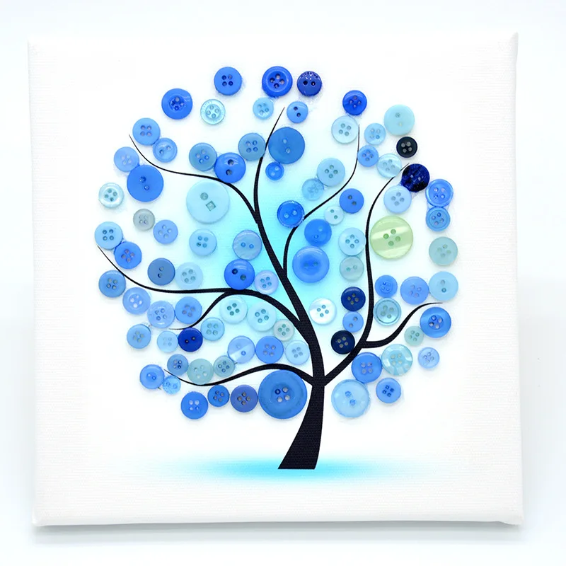 100 шт. пуговицы из смолы с 4 отверстиями и 2 | Дом сад