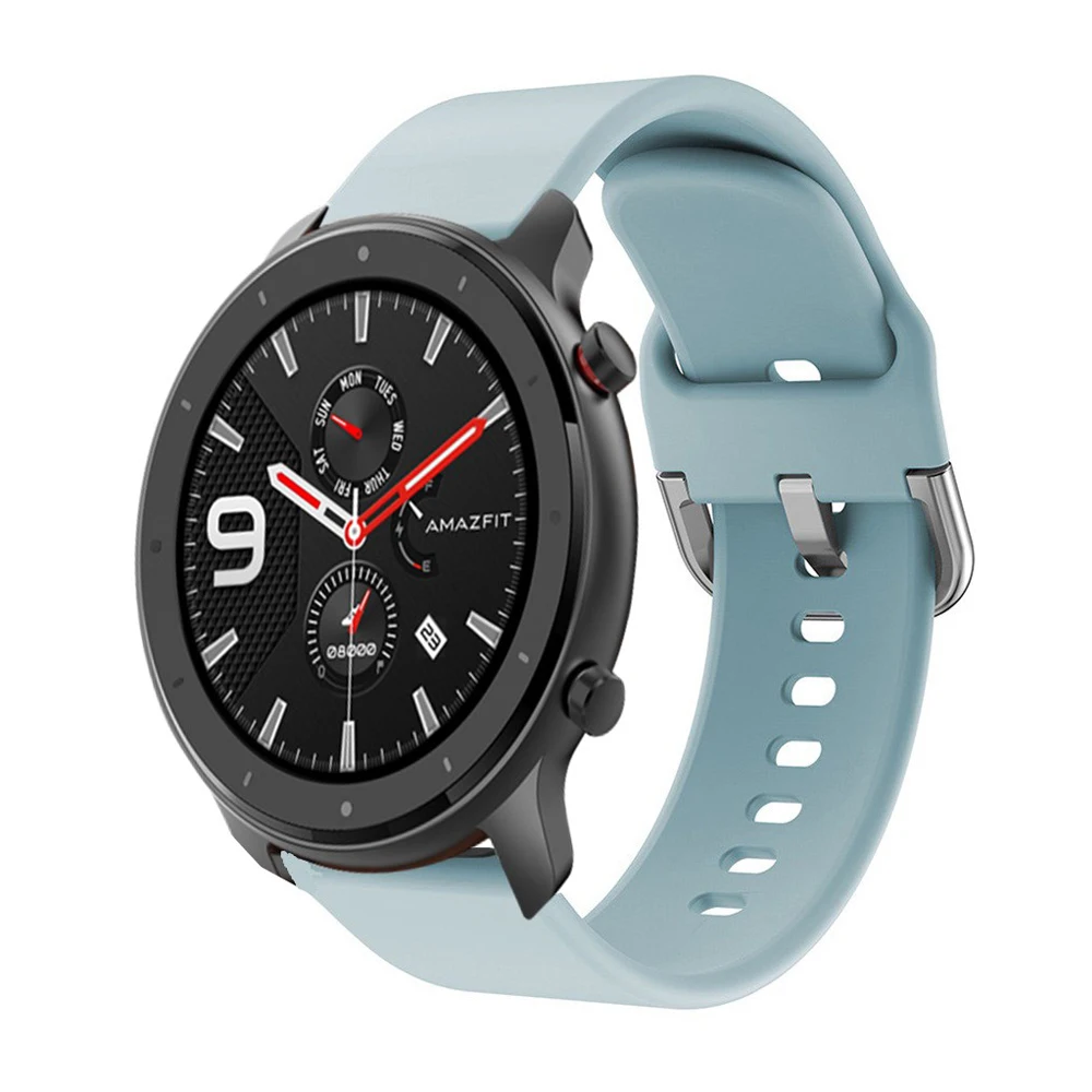 Для Xiaomi Huami Amazfit GTS ремешок Смарт-часы Silione браслет для Amazfit GTR 47 мм 42 мм браслет для Amazfit Bip полосы для часов