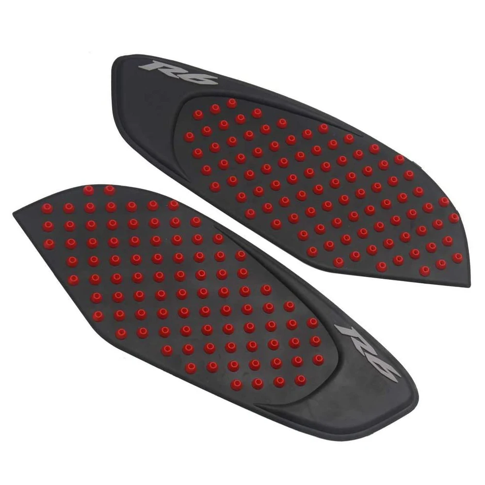 

Tank Gas Pad Knee Fuel Side Grips Protector For Yamaha YZF R6 2008-2015