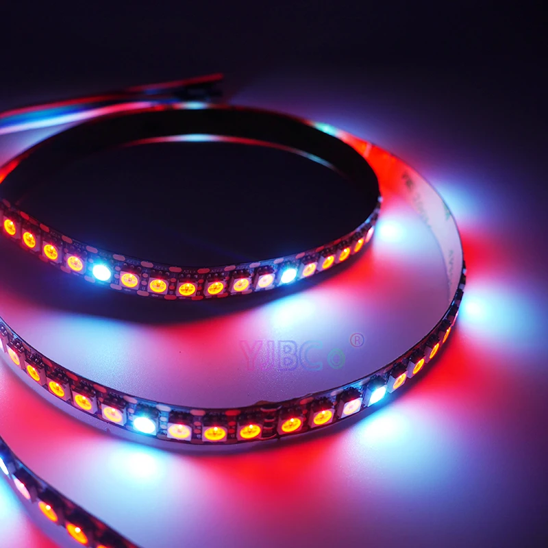 5m DC12V WS2815 LED Strip full color Light addressable Dual-Signal WS2812 Updated 5050 RGB Pixels Lamp Tape 30/60/144 LEDs/m | Освещение