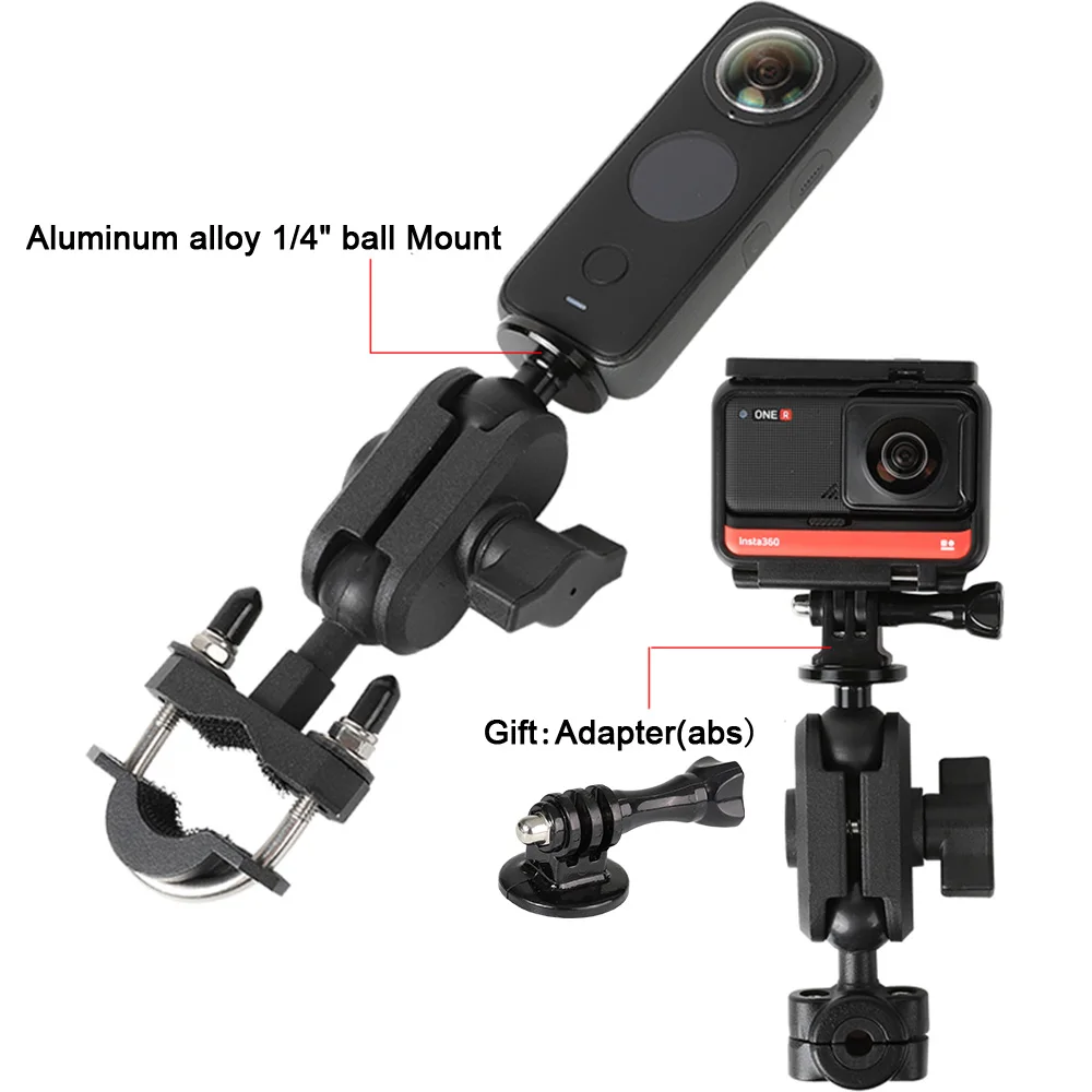Велосипедное алюминиевое крепление на руль для Insta360 one X/X2/R вращающийся штатив с