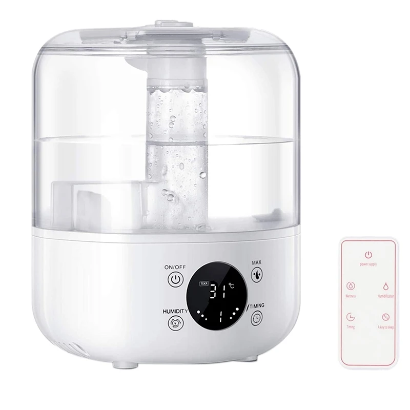 

EAS-Ultrasonic Cool Mist Humidifier ,2.8L Air Humidifiers with Remote Control,Adjustable Mist,Auto Shut-Off for Home