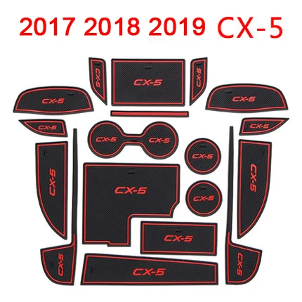 Авто для Mazda CX 5 CX5 2017 2018 2019 ворота Слот прокладка резиновая дверной коврик