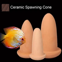 ceramic spawning breed cone for discus fish and angelfish fish breeding cones fish tank breeding house aquarium supplies