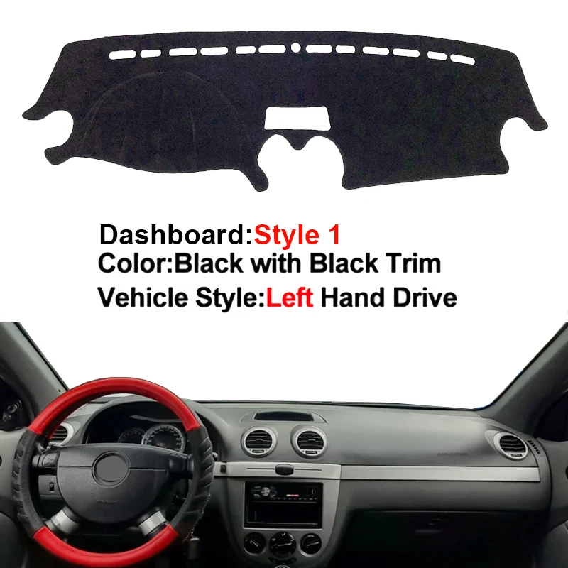 

Чехол для приборной панели автомобиля, коврик для приборной панели, накидка для Chevrolet Chevy Lacetti Optra Daewoo Nubira Suzuki Forenza Holden Viva 2004-2013