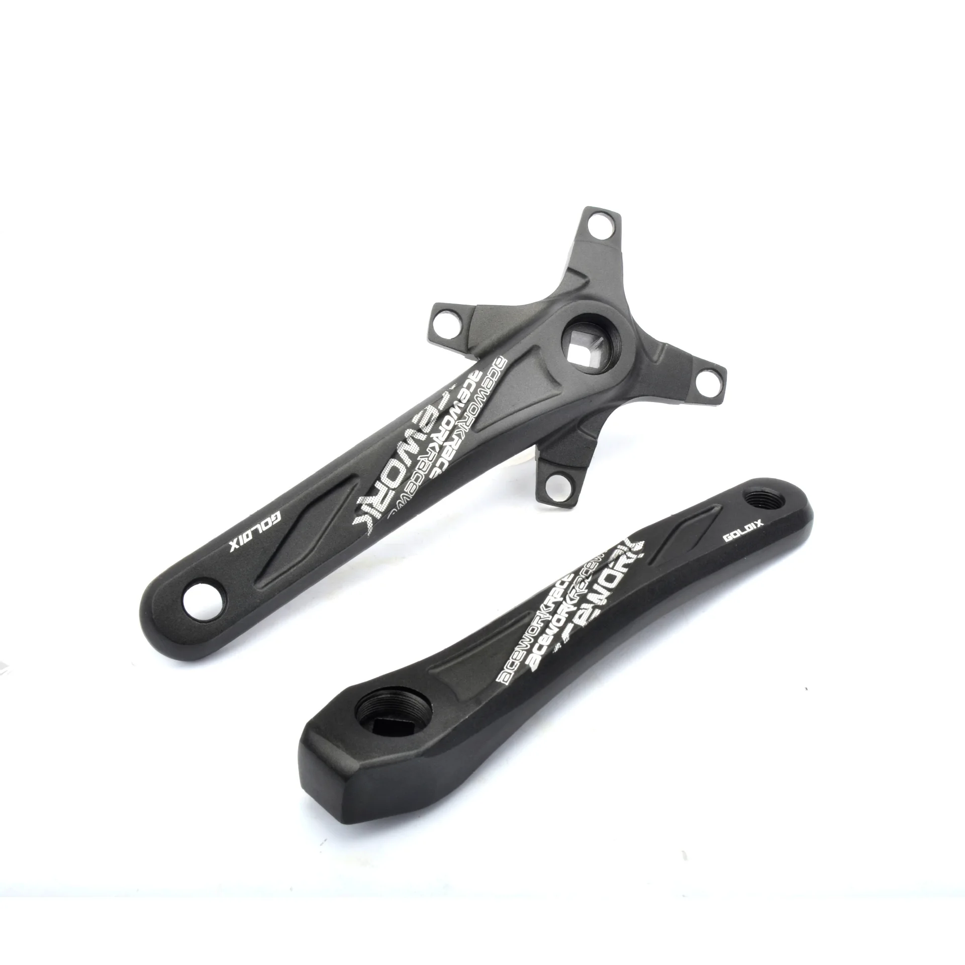 

MTB Crankset 170mm Aluminum Alloy Bicycle Chain Ring Road Bike Speed Crank Arm Crankset Cycling Repair Part Left/Right