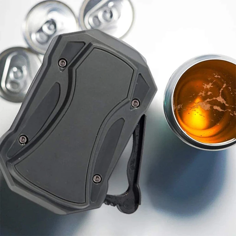 

1pcs Go Swing Universal Topless Can Opener The Easiest Can Opener Ez-Drink Opener Bottle Opener