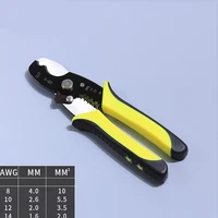 portable cable wire strippers pliers crimping tool wire cutter strippier crimping hand tool with manganese steel for electrical