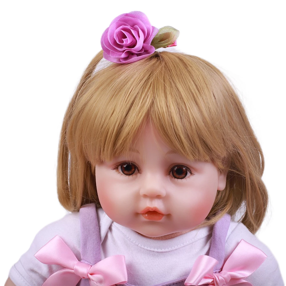 22 &quot55 см тканевые куклы для новорожденных игрушки детей новая мода реалистичные
