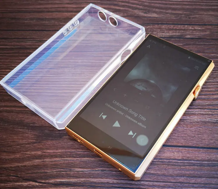 Мягкий прозрачный чехол из ТПУ с кристаллами для iriver atell & Kern SP1000 защита экрана