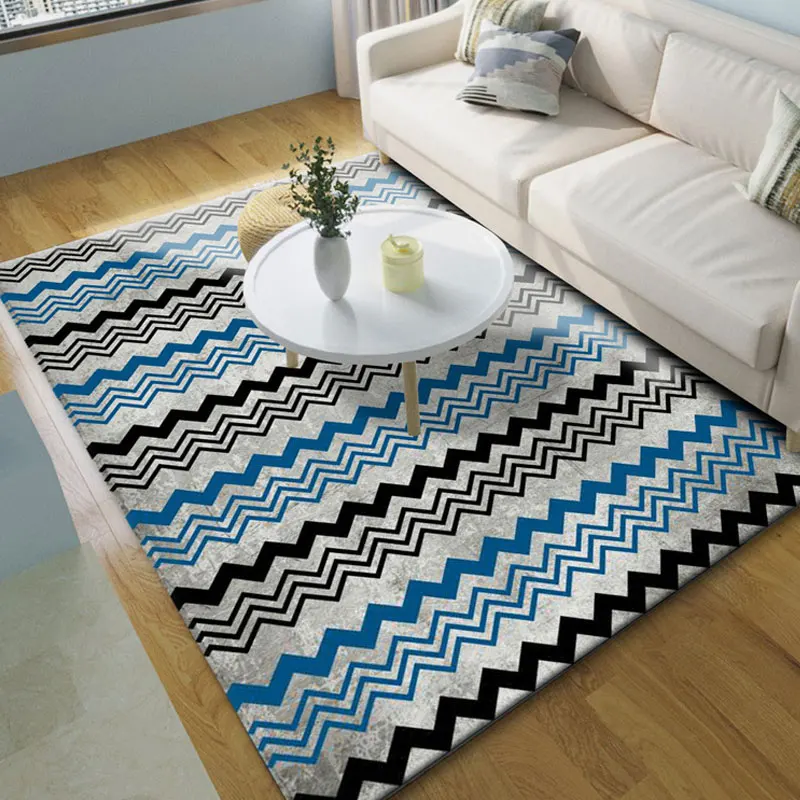

European Style Living Room Rug Room Decor Lounge Rug Area Rug For Room Non-slip Entrance Door Mat Decoration Bedroom Soft Carpet