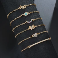 cubic zirconia gold butterfly braceletsbangles for women bridal wedding bracelets charm crystal jewelry bracelet bt200288