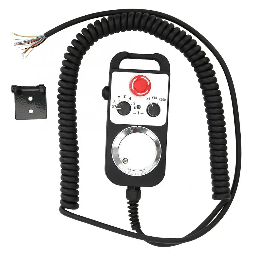 Электронное ручное колесо с ЧПУ 6 валов аварийным стоп переключателем