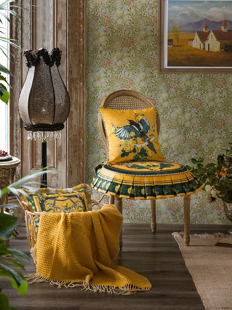 Роскошный декоративный чехол для диванной подушки в фермерском стиле винтажный