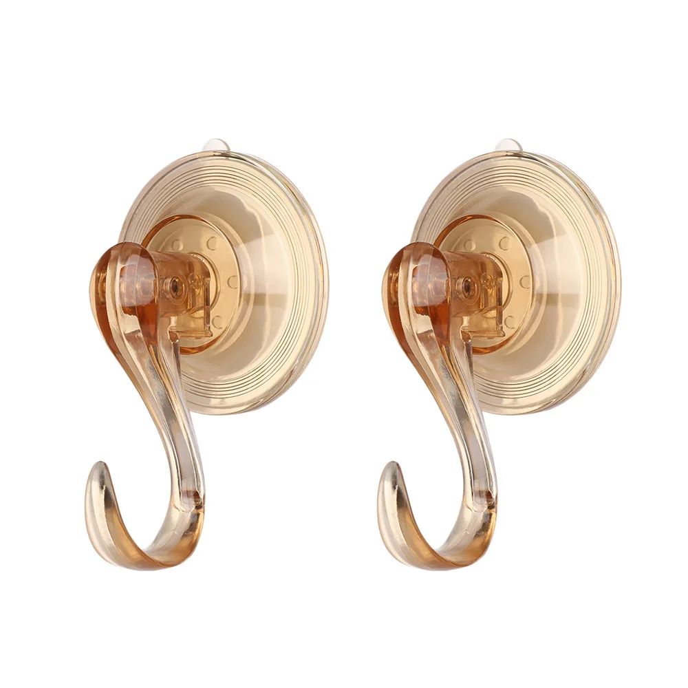 Крючки на присосках 2 шт./компл. мощные вакуумные крючки для душевой вешалка