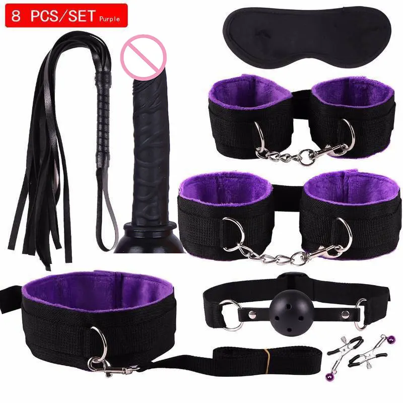 11 шт./компл. секс игрушки для взрослых бондаж игра эротическое белье БДСМ