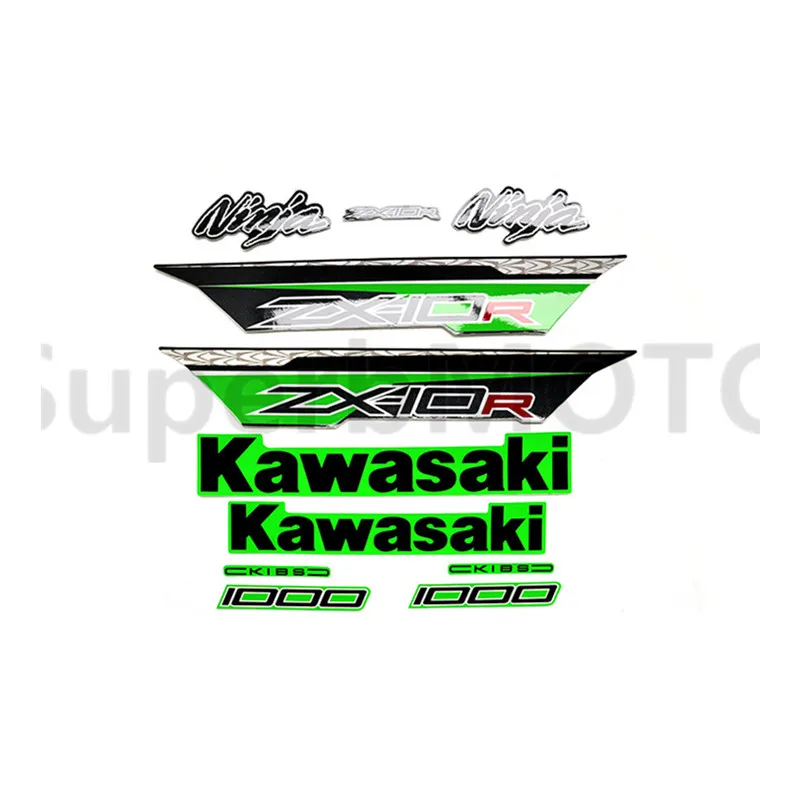 3m наклейка s Наклейка для Kawasaki Ninja ZX10R ZX-10R 2011 2012 наклейка на весь автомобиль